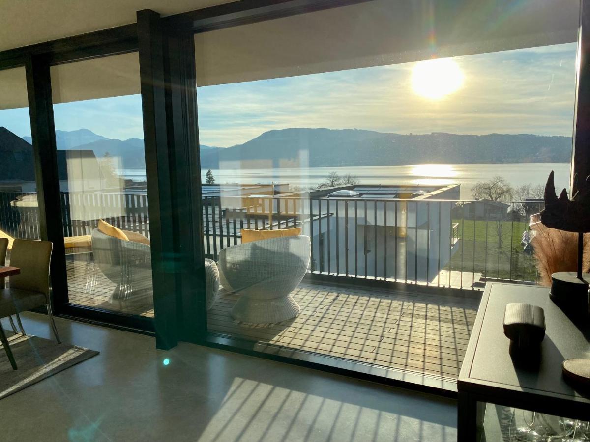 Orange Lounge Attersee Weyregg Exteriér fotografie