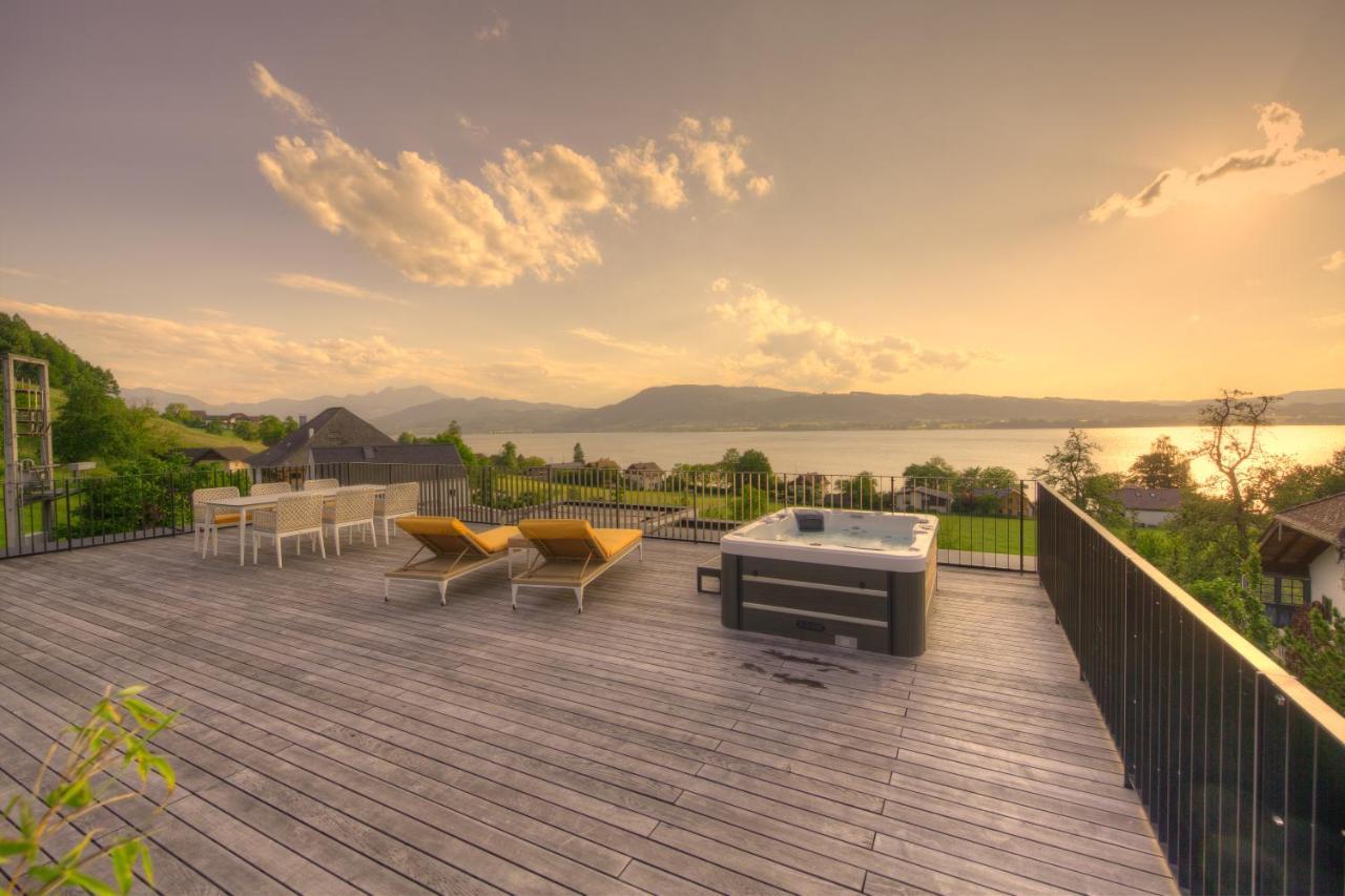 Orange Lounge Attersee Weyregg Exteriér fotografie