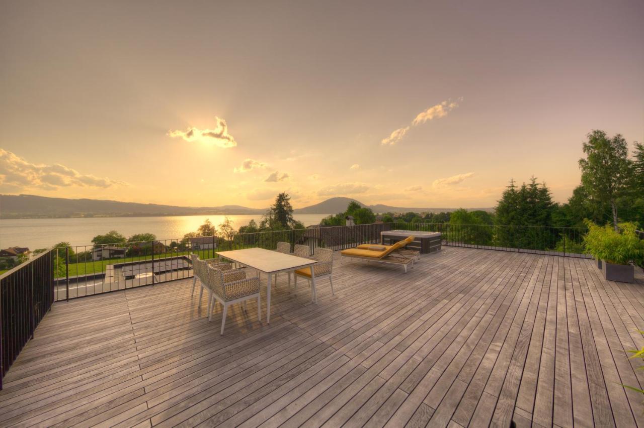 Orange Lounge Attersee Weyregg Exteriér fotografie
